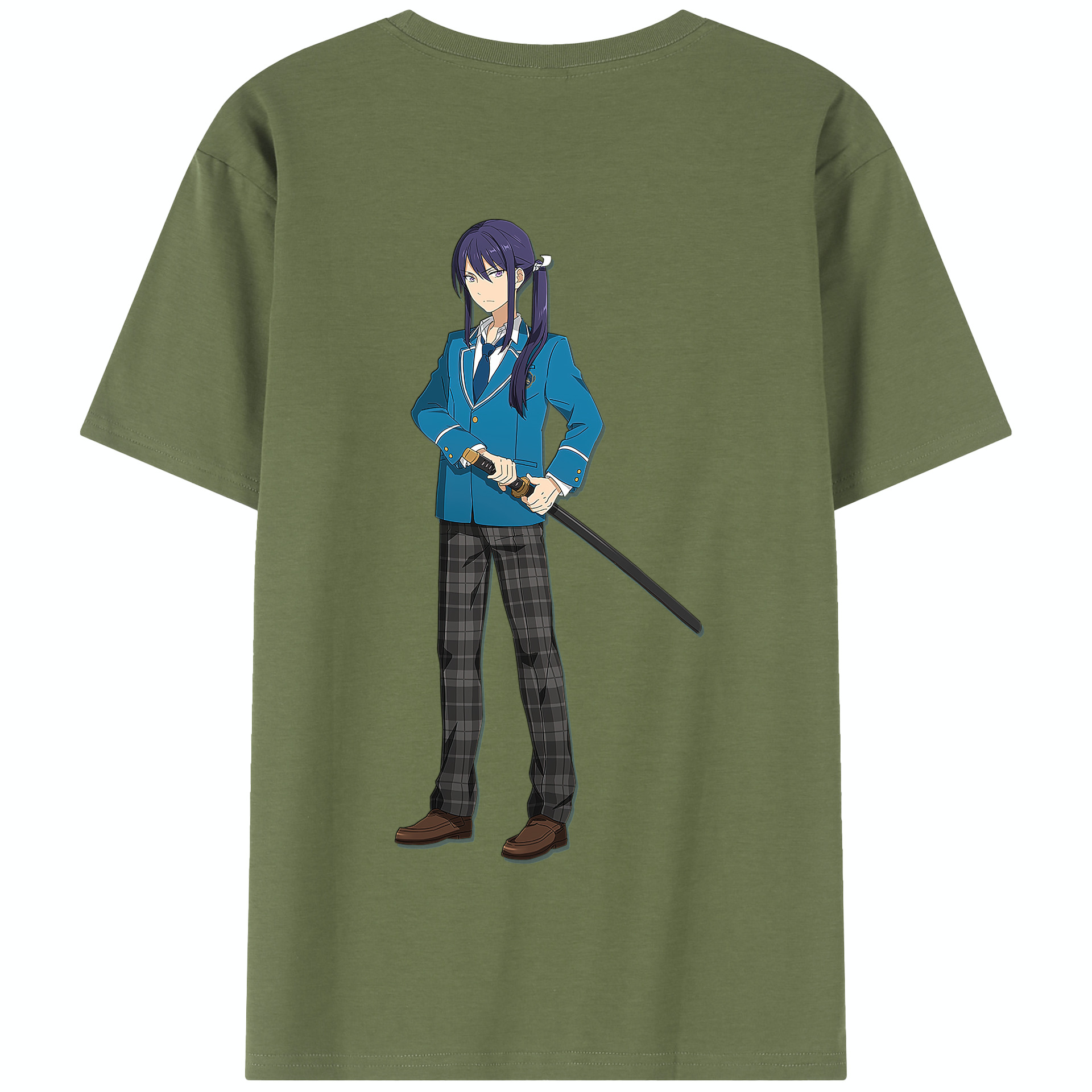 （画像用） あんさんぶるスターズ! Ensemble Stars 綿100％半袖Tシャツ（背面プリント）